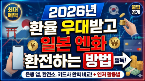 환율-우대-일본-엔화-환전-방법