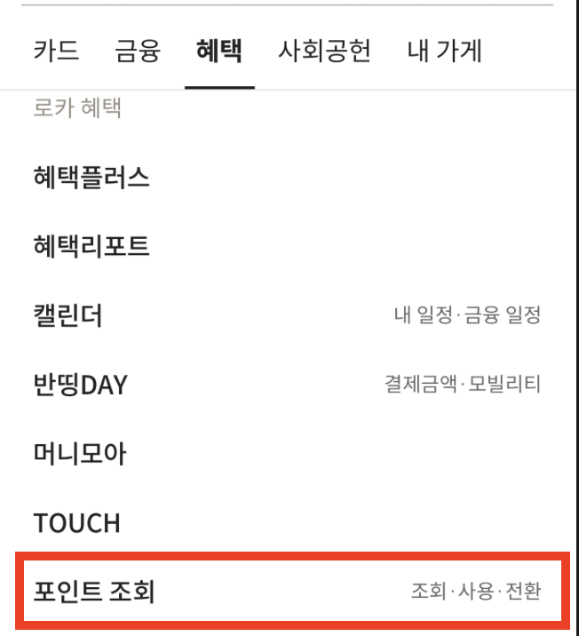 롯데카드-포인트-조회